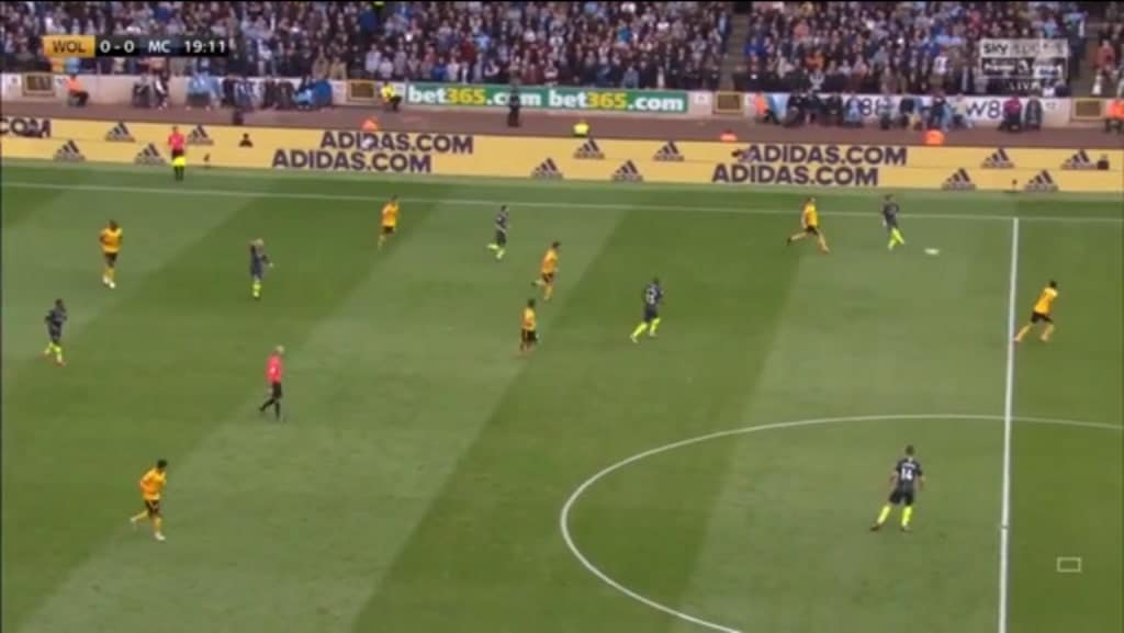 wolves pressing vs man city