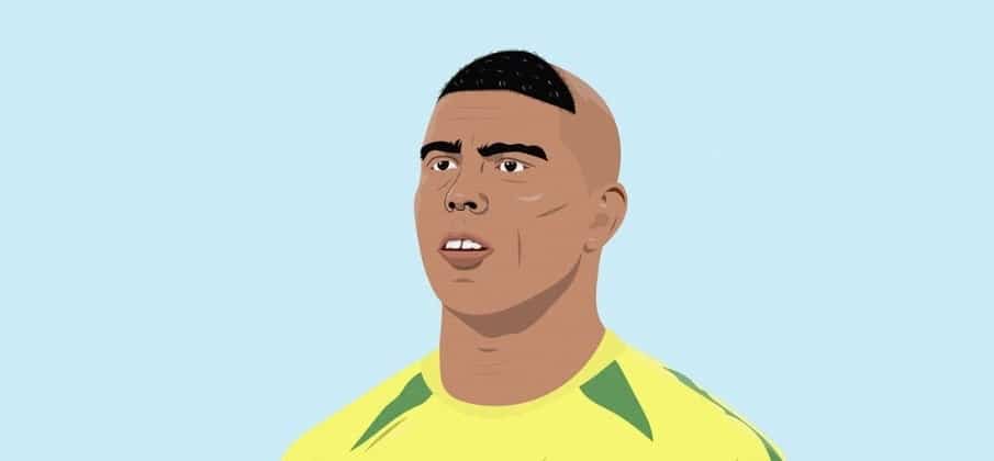 Best footballers of all time 3 Ronaldo Nazário