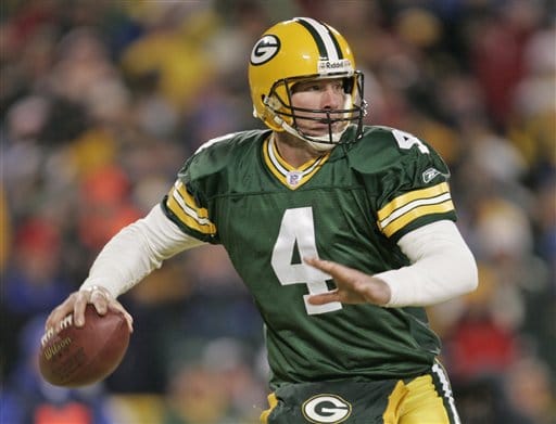 Brett favre green bay packers quarterback