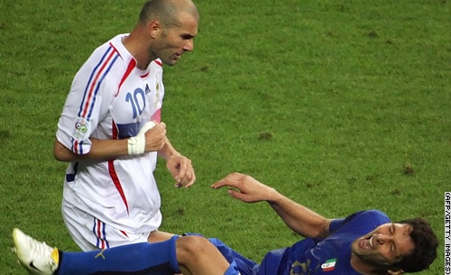 World Cup winners 1930 - present: A comprehensive guide 5 zidane headbutt vs italy in the 2006 world cup final