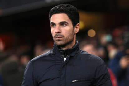 Arteta says leaders Arsenal must be &lsquo;realistic&rsquo; about Premier League title hopes