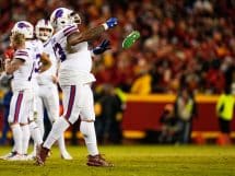 The current AFC playoff race in the NFL