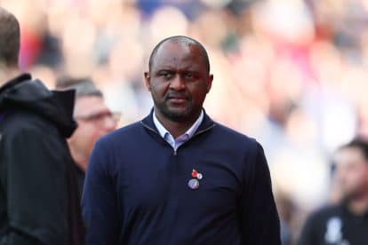 Patrick Vieira accuses media of showing a &lsquo;lack of respect&rsquo; towards England defender