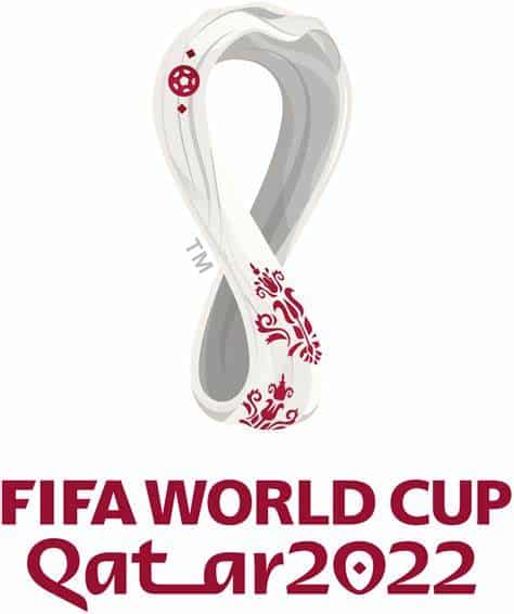 Qatar word cup trophy logo