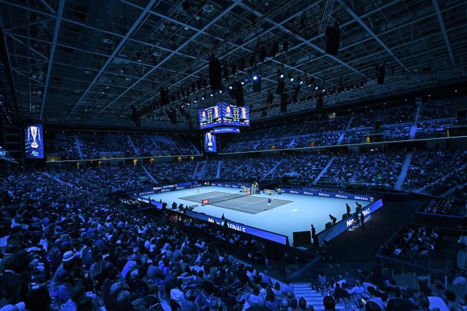 Ambiance at the 2021 Nitto ATP Finals in Torino, ITALY, on November 18, 2021. Photo by Corinne Dubreuil/ABACAPRESS.COM - Photo by Icon sport