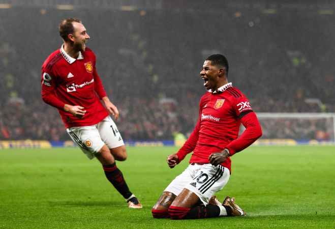 Christian Eriksen hasn&rsquo;t witnessed Man United forward &lsquo;have a bad game yet&rsquo;