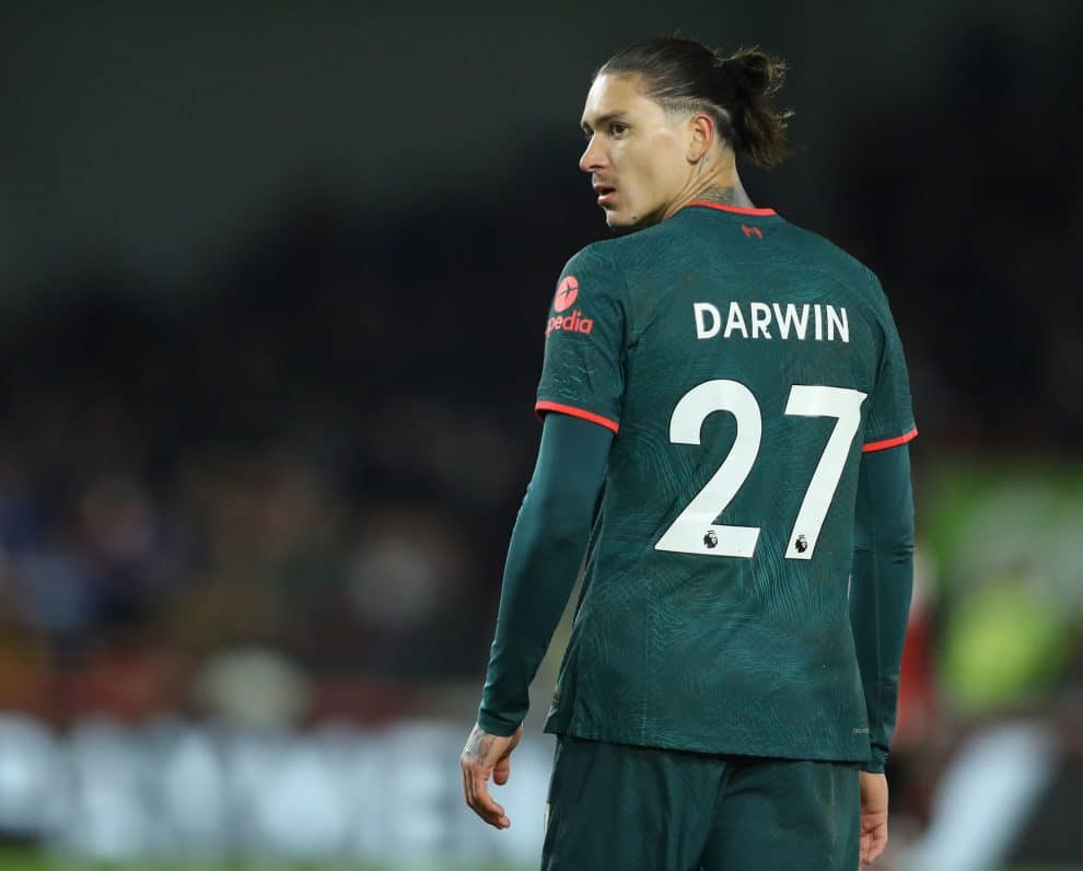 Liverpool forward Darwin Nunez compares early struggles to Reds legend
