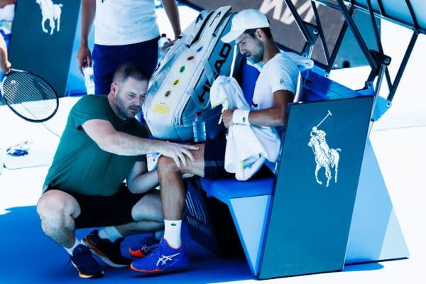 Novak Djokovic Hamstring Injury