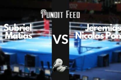 Subriel Matias vs. Jeremias Nicolas Ponce Prediction and Odds: IBF World Super Lightweight Title Fight