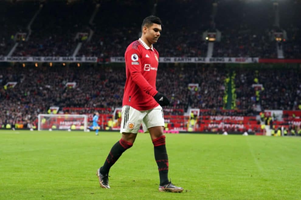 Casemiro sent off as United beat Palace: Will he miss the Carabao Cup final?