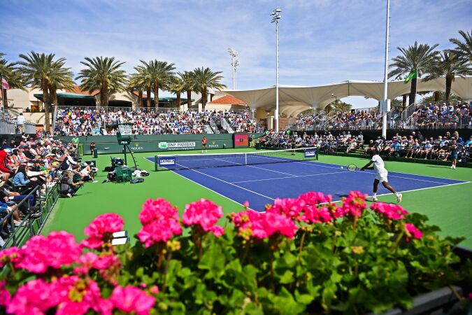 Carlos Alcaraz takes on Frances Tiafoe at Indian Wells