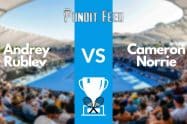 Andrey Rublev vs Cameron Norrie Prediction and Odds: Indian Wells 2023