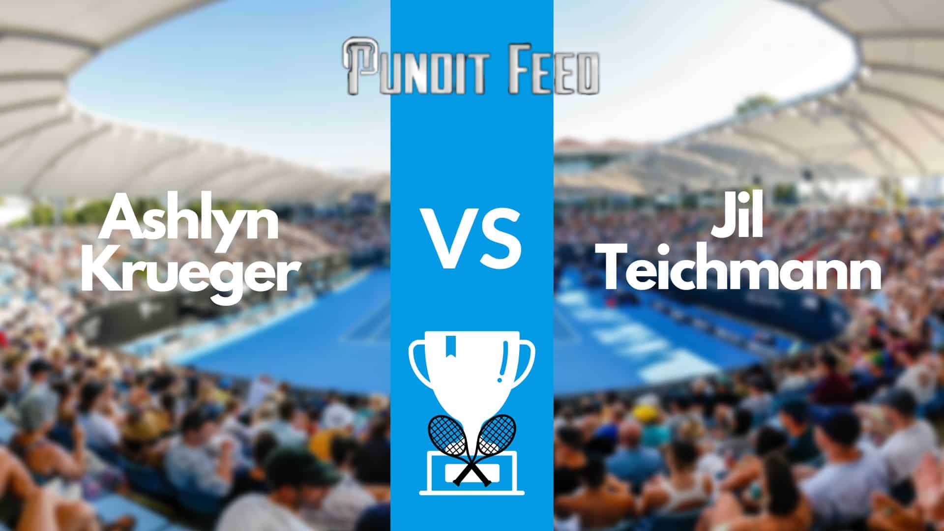 Ashlyn Krueger vs Jil Teichmann