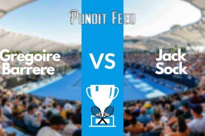 Gregoire Barrere vs Jack Sock Prediction and Odds: Indian Wells 2023
