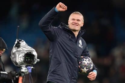 &lsquo;We should do this more&rsquo; &ndash; Erling Haaland advises Guardiola after record-breaking night