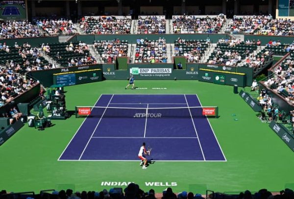 Indian Wells Illustration court