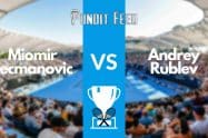 Miomir Kecmanovic vs Andrey Rublev Prediction and Odds: Miami Open 2023