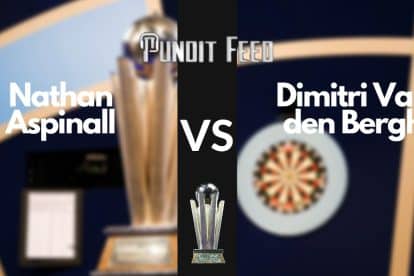 Nathan Aspinall vs Dimitri Van den Bergh Prediction and Odds &ndash; Premier League Darts Night 13
