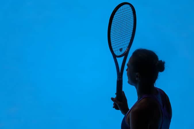 WTA Indian Wells 2023 Predictions - Who Will Take the Women's Title? 1 Sabalenka with racquet