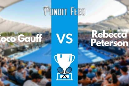 Coco Gauff vs Rebecca Peterson Prediction and Odds: Indian Wells 2023