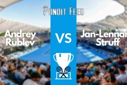 Andrey Rublev vs Jan-Lennard Struff Prediction and Odds: Monte Carlo 2023