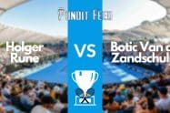 Holger Rune vs Botic Van de Zandschulp Prediction and Odds: Munich Open Final 2023