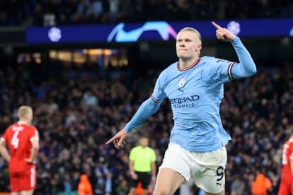 Erling Haaland labelled a &lsquo;monster&rsquo; as he breaks yet another record in win v Bayern Munich