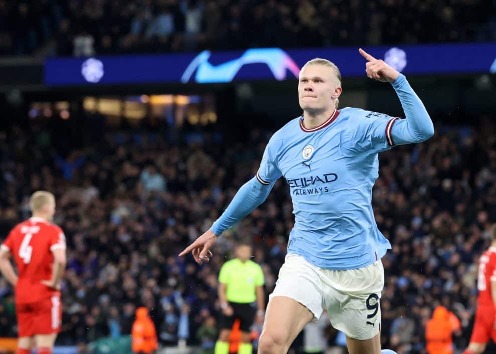 Erling Haaland labelled a &lsquo;monster&rsquo; as he breaks yet another record in win v Bayern Munich