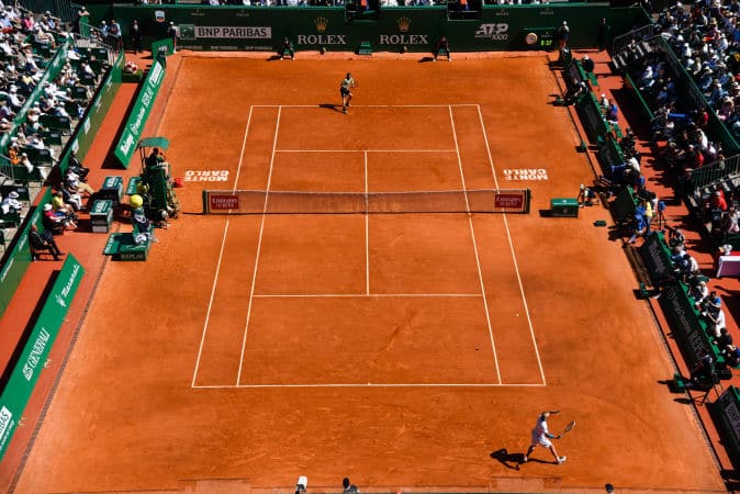 Illustration during the Final - Rolex Monte-Carlo Masters 1000 at Monte Carlo on April 17, 2022 in Monaco, Monaco. (Photo by Pascal Della Zuana/Icon Sport)