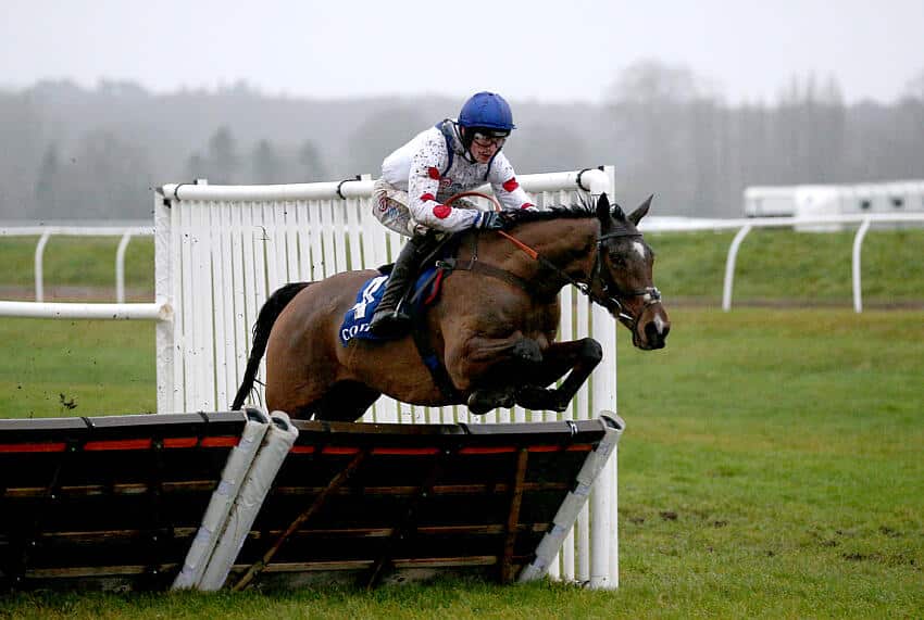 Hermes Allen racing in December 2022