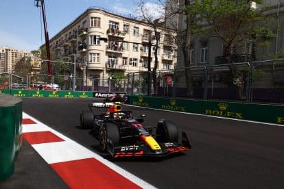 F1 Azerbaijan Summary and Results: Perez Wins From Verstappen