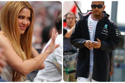 Is Lewis Hamilton Dating Shakira? &ndash; Rumours Intensify as Pop Star Arrives In London