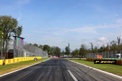 Italian GP track layout, turns and DRS zones analysed