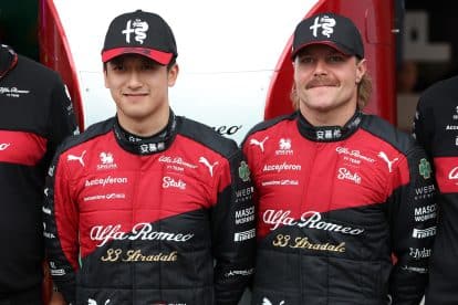 Zhou Guanyu confirmed alongside Valtteri Bottas in unchanged 2024 Sauber lineup