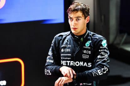 Last lap crash for Russell at Singapore: &ldquo;Lost for words&rdquo;
