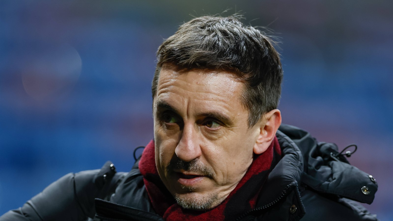 Gary Neville wants off Manchester City games. We think he should stay in the chair